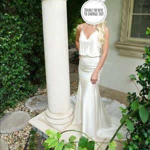 Jonathan Kayne Ivory Formal Gown/Wedding Gown